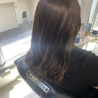 ミディアム カラー 22日空き◎艶髪 misatoのヘアスタイル