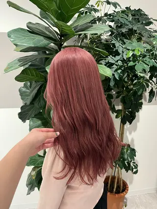 ロング カラー みう/仙台/暖色/ 艶髪/顔周りカット/のヘアスタイル