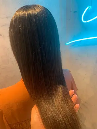 セミロング カラー パーマ ヘアアレンジ Sia中野新橋 『JUNYA』のヘアスタイル