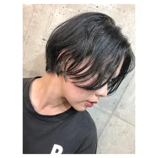 ショート カラー センスをお届けします 大谷将生infpのヘアスタイル