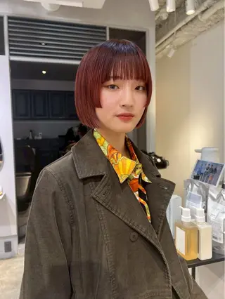 ショート FILMS所属・FILMS 銀座店 Mikotoのヘアスタイル