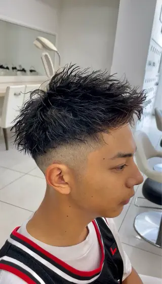 パーマ メンズ メンズパーマ特化 👑店長👑間宮👑のヘアスタイル