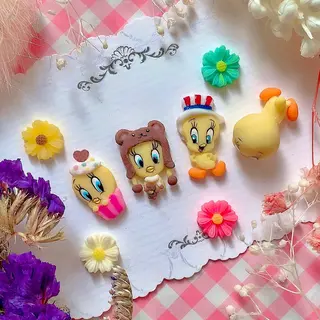 ネイル 3Dアートネイル💗 都築レナのネイルデザイン