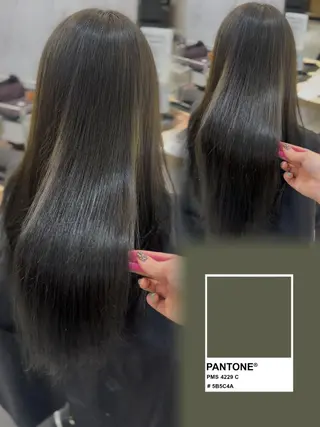 ミディアム カラー L.E.M 仙台のヘアスタイル