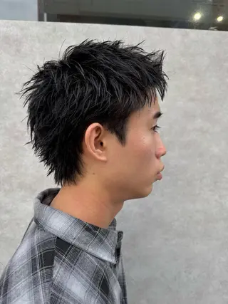 メンズ 米元 春奈のヘアスタイル