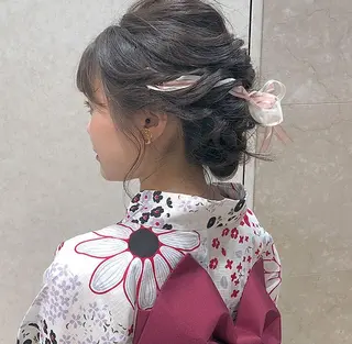 ヘアアレンジ 石丸 洋子のヘアスタイル