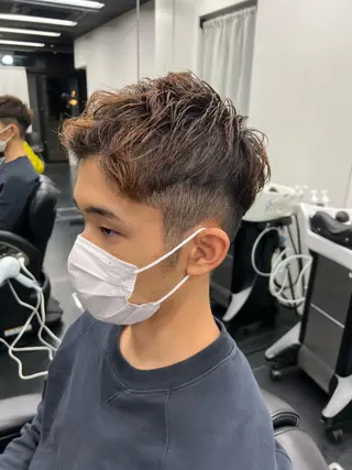 ショート メンズカット オカムラリョウのヘアスタイル
