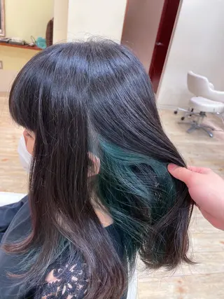 セミロング カラー ヤノ ユリカ   🥑のヘアスタイル