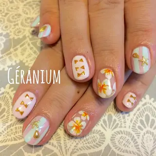 ネイル GéRanium Harukaのネイルデザイン