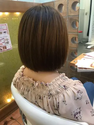 ショート 🫧‪縮毛矯正 かとうよしき🫧のヘアスタイル
