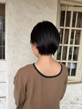 ショート 大橋 彩芽のヘアスタイル