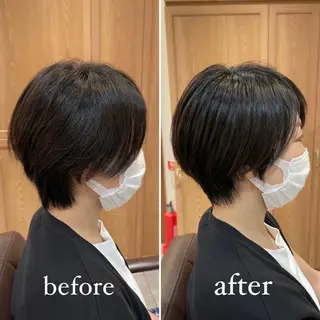 ショート 中村 研介のヘアスタイル