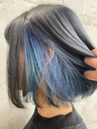 ミディアム カラー な つのヘアスタイル