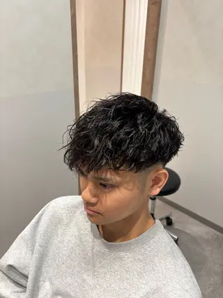 パーマ メンズ 【メンズ特化】 神谷洸季のヘアスタイル