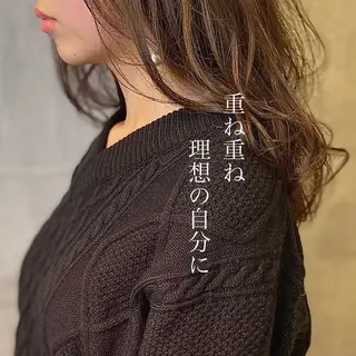 ミディアム カラー 田室 和幸のヘアスタイル