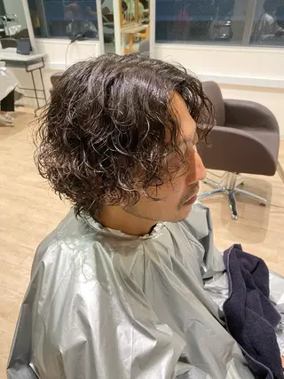 ミディアム パーマ メンズ OLCAN by EXCIAのヘアスタイル