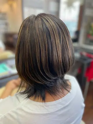 ミディアム 戎 歩のヘアスタイル