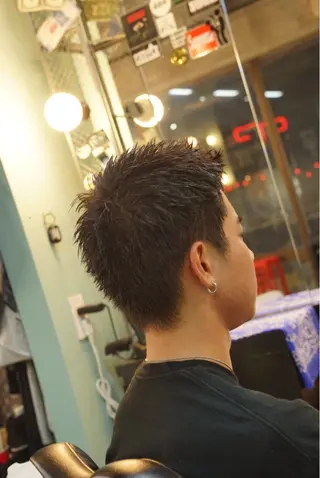 ショート メンズ TIGHT SWAG BARBERWORKS所属・メンズカット/ 三軒茶屋/YUTOのヘアスタイル