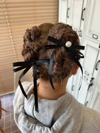 ヘアアレンジ 坂庭 美夢のヘアスタイル