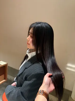 ロング 한국에English OK🌼unaのヘアスタイル