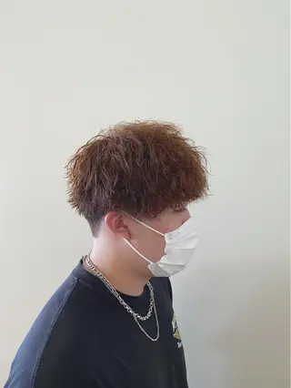 ショート カラー パーマ メンズ BOSHU HAIR所属・【メンズ特化】 茅野　洋介のヘアスタイル