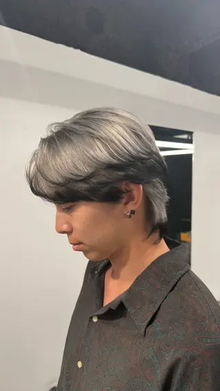 ショート カラー メンズ メンズ特化美容師 tassyのヘアスタイル