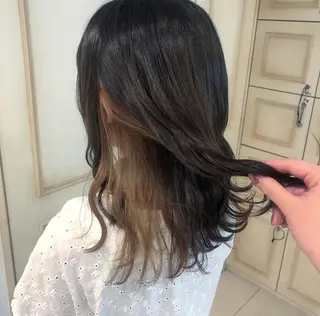 カラー 透明感カラー 古山 結季🌙🖤のヘアスタイル