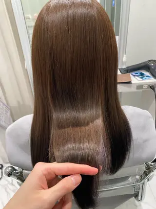 ロング 透明感/艶髪/ アレンジ/牧野 佑菜のヘアスタイル