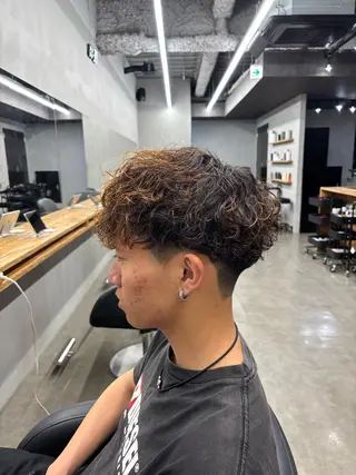 パーマ メンズ mono / Manatoのヘアスタイル