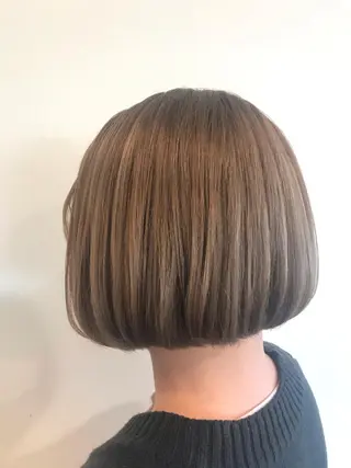 ショート カラー 烏丸韓国ヘア🇰🇷 ayaka🎀のヘアスタイル