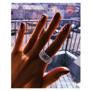 ミディアム ネイル 👑enen style👑のネイルデザイン