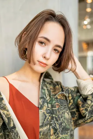 ショート カラー リピート率No.1✨ ユウキのヘアスタイル