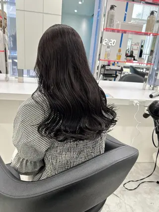 カラー ロング 韓国アイドル🤍ブリ ーチカラー🤍わかなのヘアスタイル