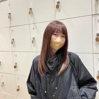 ミディアム 🥀似合わせ🥀 柔らかカラー・タイトのヘアスタイル