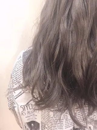 ロング カラー パーマ 🍀失敗しない 縮毛矯正熊谷竜馬🍀のヘアスタイル