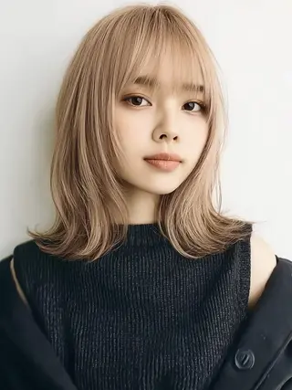 ミディアム ❄️透明感カラー❄️ メンズ✂️TOWAのヘアスタイル
