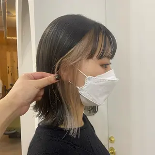 ミディアム カラー 🪭risa 暖色/レイヤー🪭のヘアスタイル