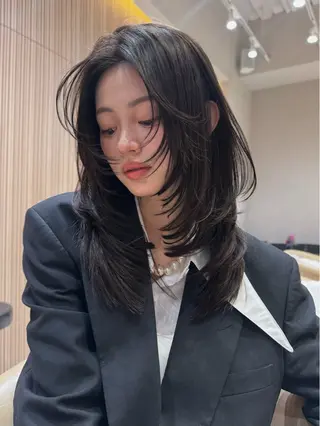 ロング 🩵縮毛矯正・ボブ 岩原朋也🩵のヘアスタイル