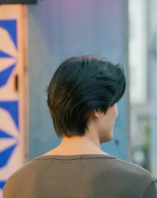 ミディアム カラー パーマ メンズ 🔗メンズサロン🔗 Kieのヘアスタイル