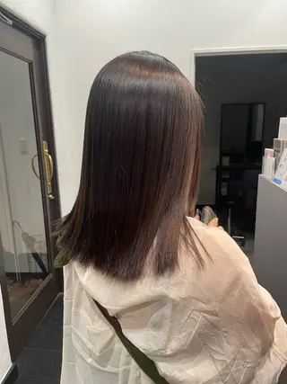 セミロング 稲本麻衣 【韓国ヘア】のヘアスタイル