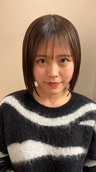 ショート 【美ボブ.艶カラー. 梅田茶屋町】midoのヘアスタイル