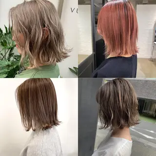 ショート カラー ボブ　ショート 特化 迫田紘史のヘアスタイル