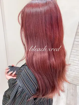 ロング カラー 横浜🍒ルーツカラー エクステ/RIEのヘアスタイル