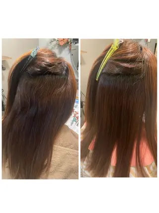 ロング hair make echo滿木あい花のヘアスタイル