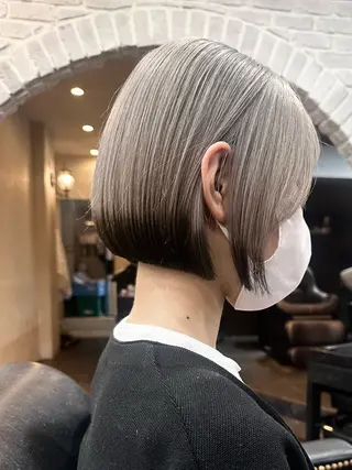 ショート 💖透明感カラー HAYATO💖のヘアスタイル