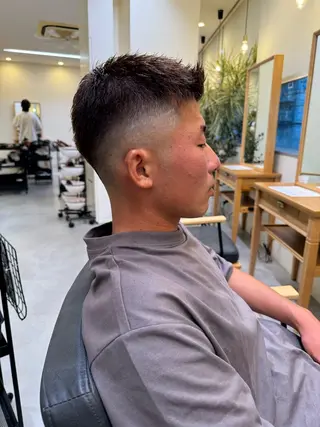 メンズ 城下 颯世のヘアスタイル