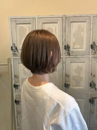 ショート ルプラボウ/中村潤菜 /ボブヘアのヘアスタイル