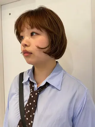 ショート 永田 愛莉のヘアスタイル