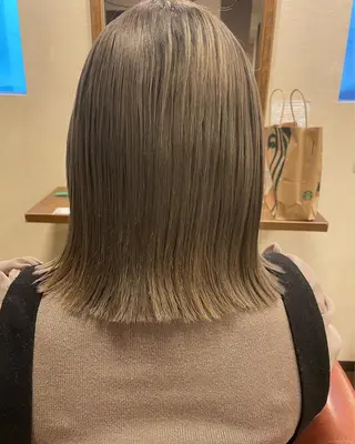 ミディアム 藤中 隆悟のヘアスタイル