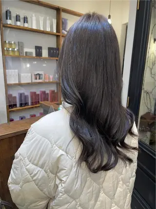 ロング カラー 銀座/レイヤーカット 🩵三浦紗弓🩵のヘアスタイル